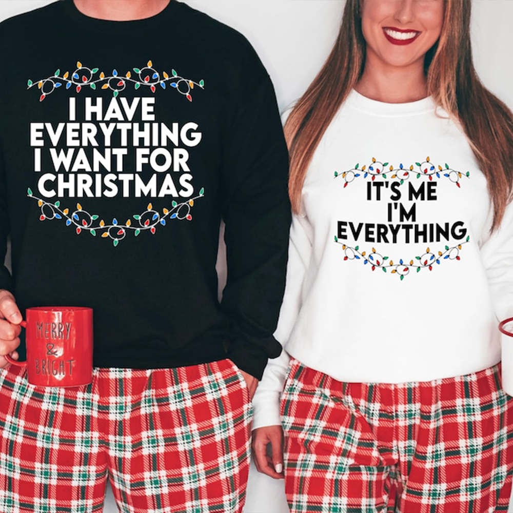 Personalized Gift For Couple Christmas Shirt 05ACPU051224-Homacus