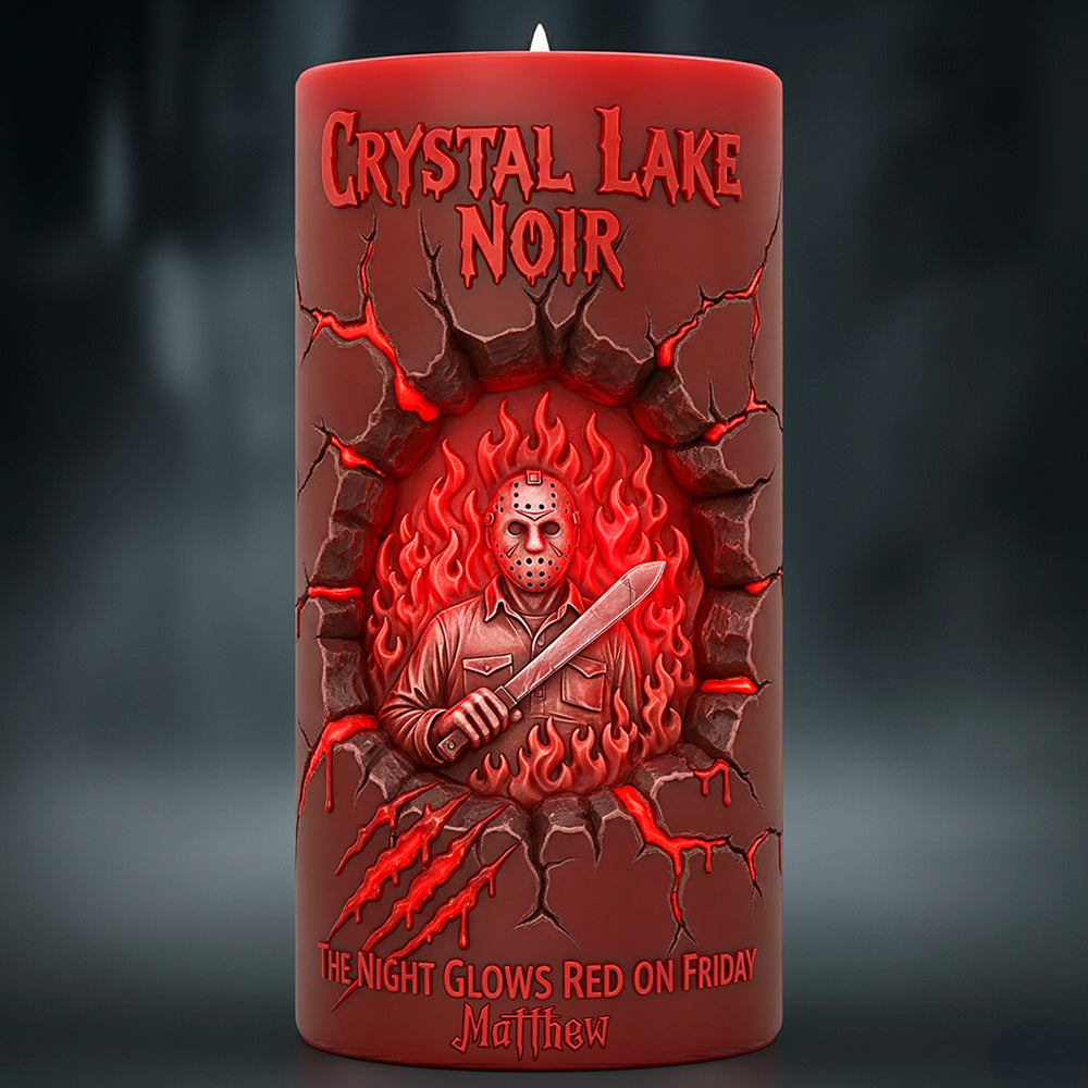 Branding From Classic Slashers LED Candle - Personalized Gifts For Horror Fans 04qhqn060925-Homacus