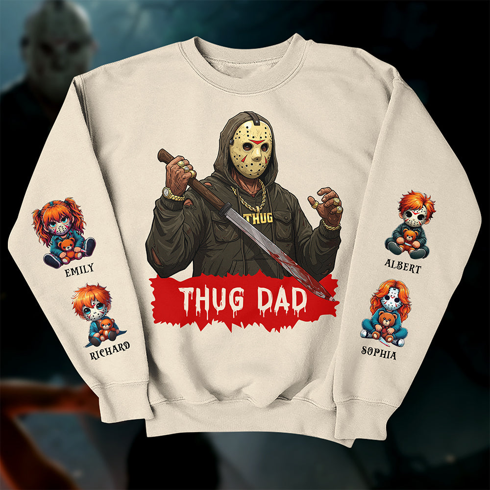 Spooky Dad 3D Shirt - Personalized Gifts For Father 026QHQN140525-Homacus