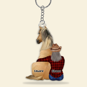 Personalized Gifts For Horse Lovers Keychain 03qhhu171224tm-Homacus