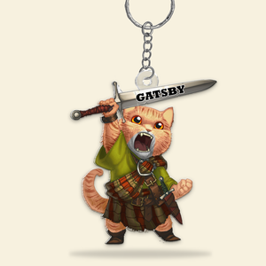 Personalized Gifts For Cat Lover Keychain 02QHHU171224-Homacus