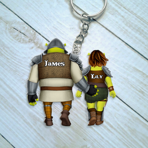 Personalized Gifts For Couple Keychain 01qhhu171224hh-Homacus