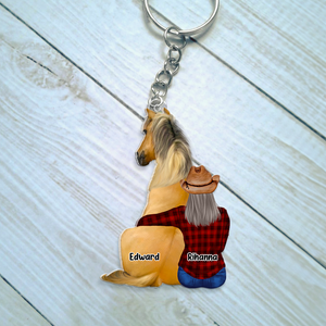 Personalized Gifts For Horse Lovers Keychain 03qhhu171224tm-Homacus