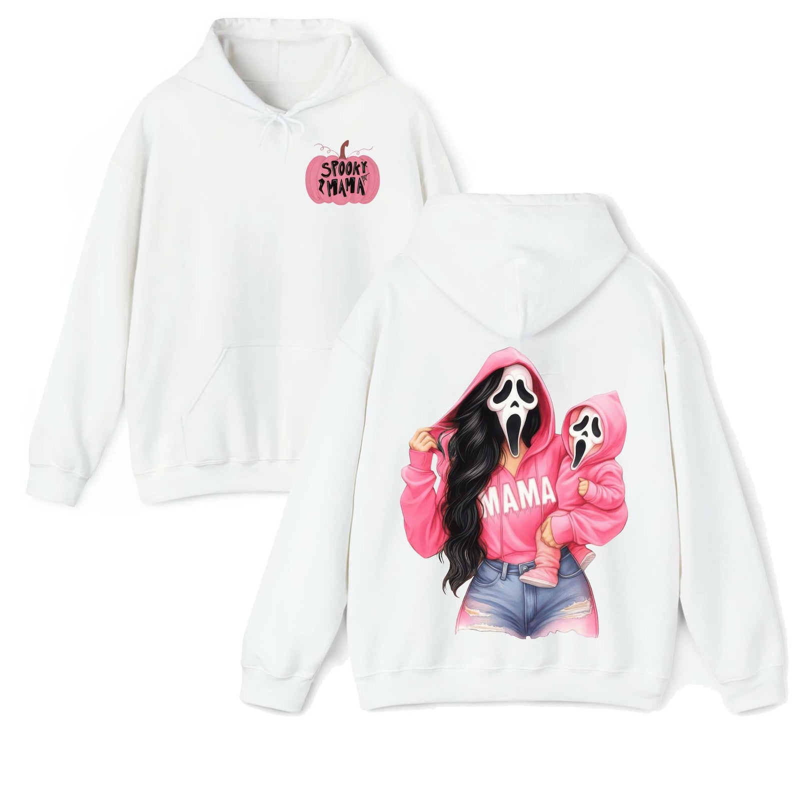 Spooky Pinky Mama Shirt, Personalized Gifts For Mom 05pjdt230825-Homacus