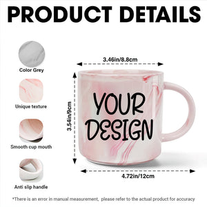 The Coolest Mom Ever Marble Mug - Personalized Gifts For Mom 01KAQN030425PA-Homacus