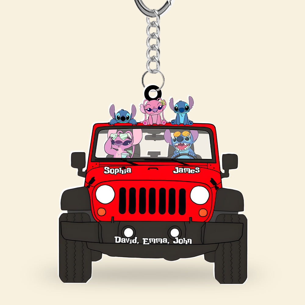 Personalized Gifts For Family Keychain 05ohdc210624-Homacus