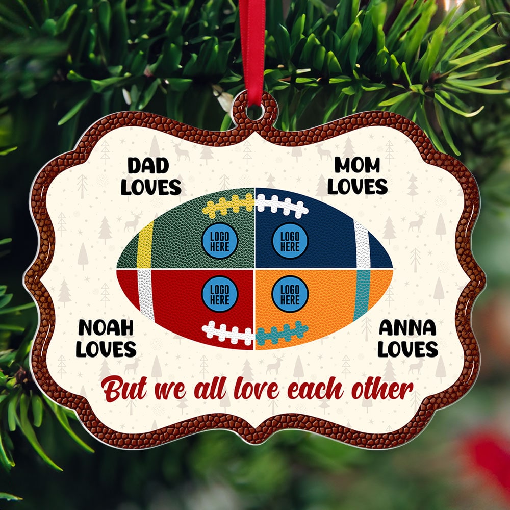 Personalized Gifts For Family Christmas Ornament Custom American Football Team 02huti081024-Homacus