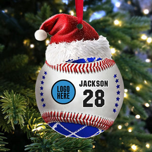 Personalized Gifts For Baseball Lovers Christmas Ornament 01huti061124-Homacus