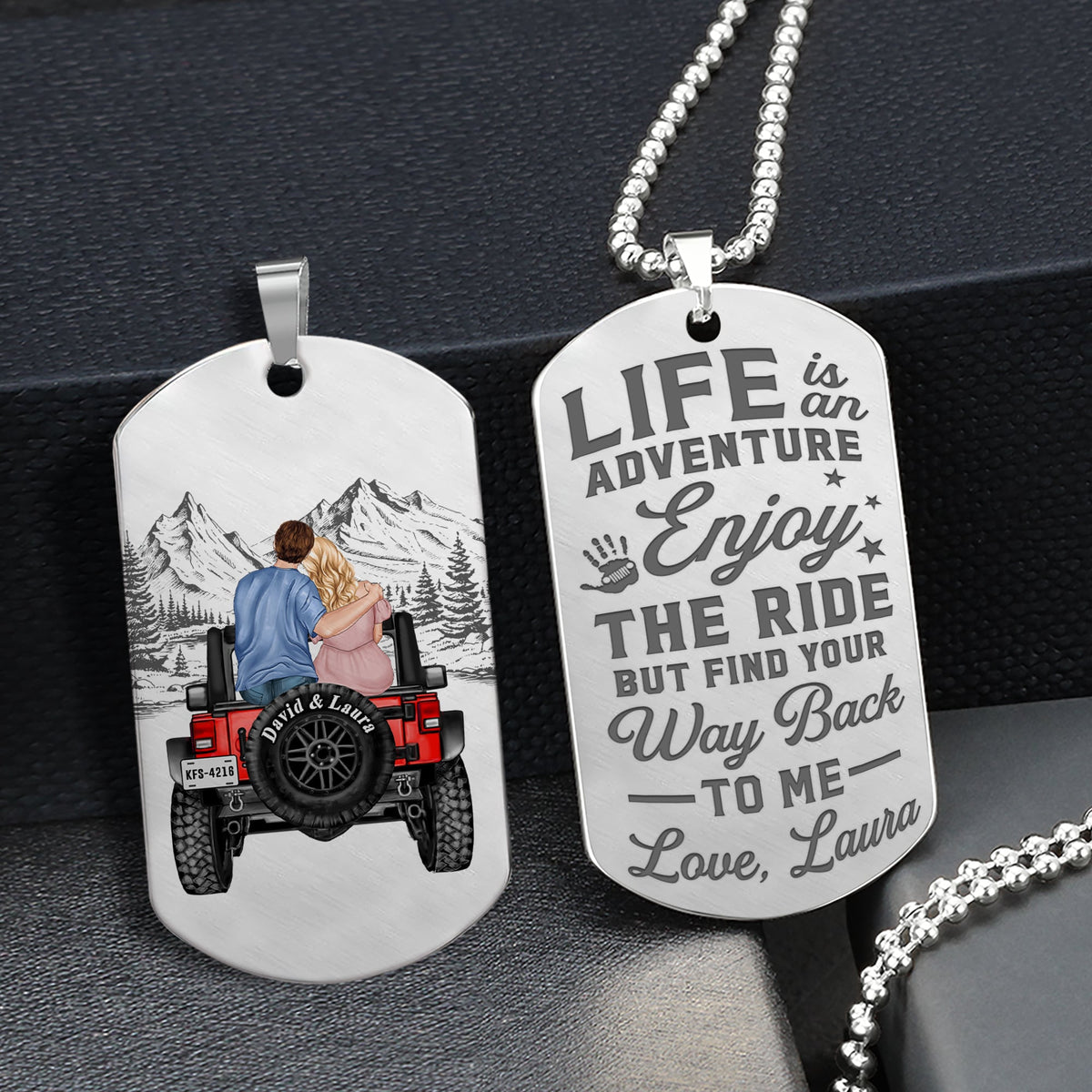 Personalized Gifts For Couple Necklace 03htti140624-Homacus