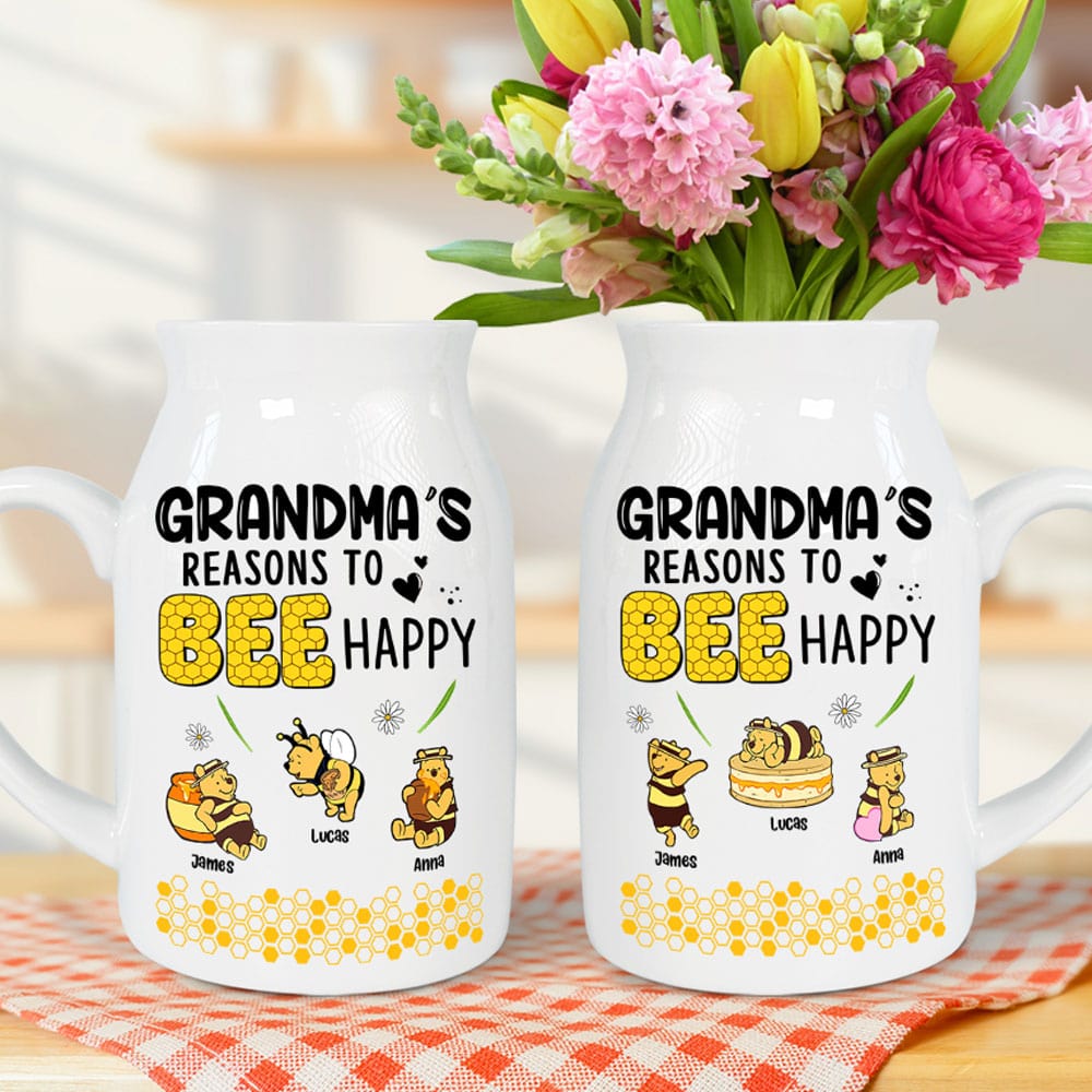 Personalized Gifts For Grandma Flower Vase 04htti220624-Homacus