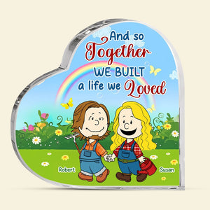 Personalized Gifts For Farmer Couple Heart Plaque 03toti200125hg-Homacus