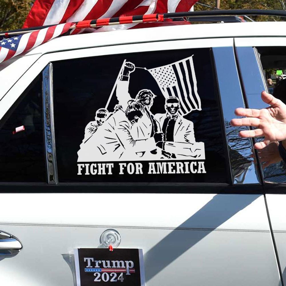 Political Car Decal, Republican Car Decal 02huti180724-Homacus