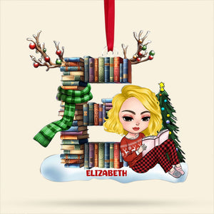 Custom Alphabet Letter Gifts For Book Lovers Ornament 02ohti151024-Homacus