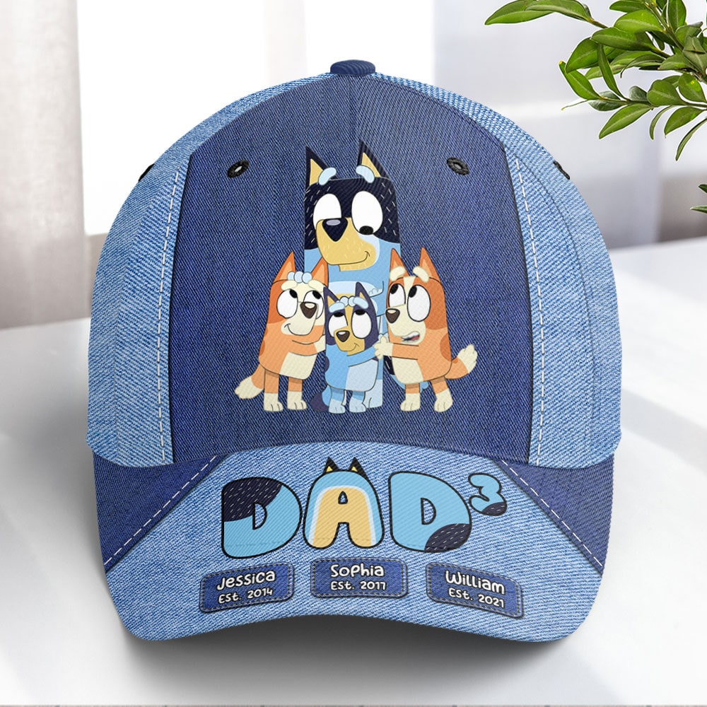Dog Dad Classic Cap - Personalized Gifts For Father 156qhti0306-Homacus
