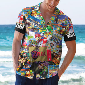 Personalized Gifts For Game Lover Hawaiian Shirt 03nati130624-Homacus