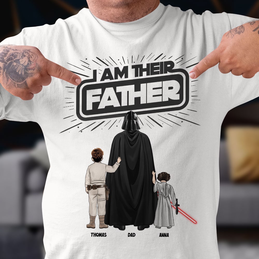 Personalized Gifts For Dad Shirt I Am Their Father 01QHTI200124HHHG-Homacus