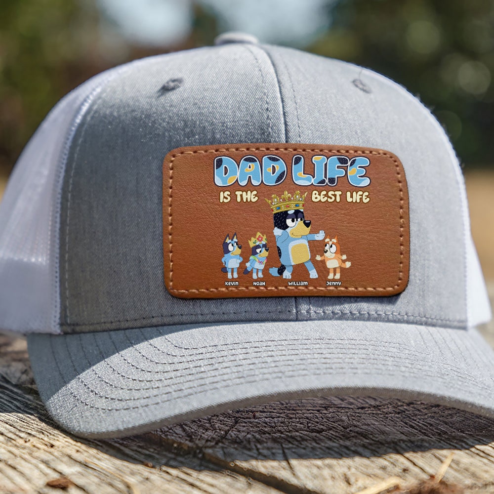 Dog Dad Trucker Hat - Personalized Gifts For Father 01KATI310524-Homacus