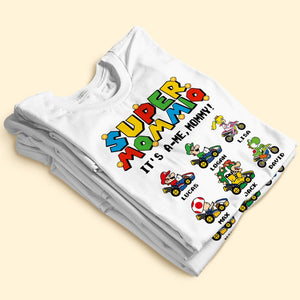 Personalized Gifts For Mother Shirt It's A-Me, Mommy 02NATI180324-Homacus