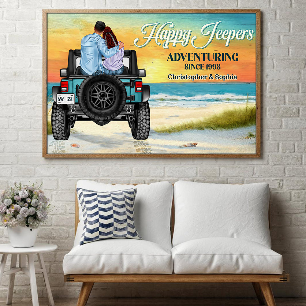 Personalized Gifts For Couple Canvas Print 02hudt040822tm-Homacus