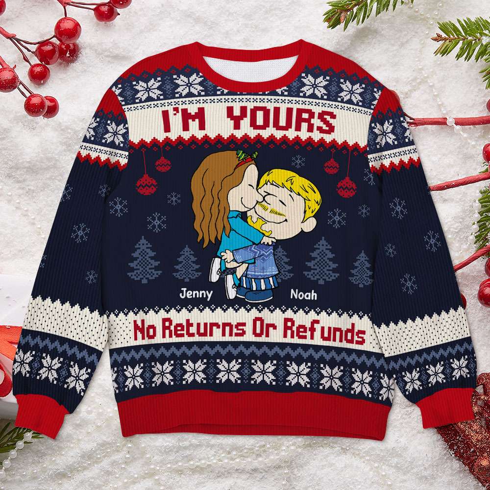 Personalized Gifts For Couple Ugly Sweater Christmas Couple 01ACTI141124HHHG-Homacus