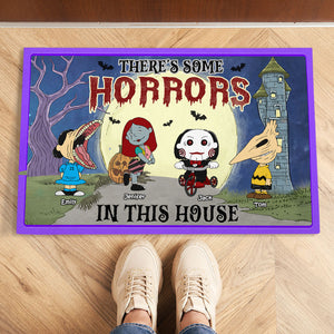 Personalized Gifts for Family Doormat, Horror Cartoon Family Halloween 01toti220824hg-Homacus