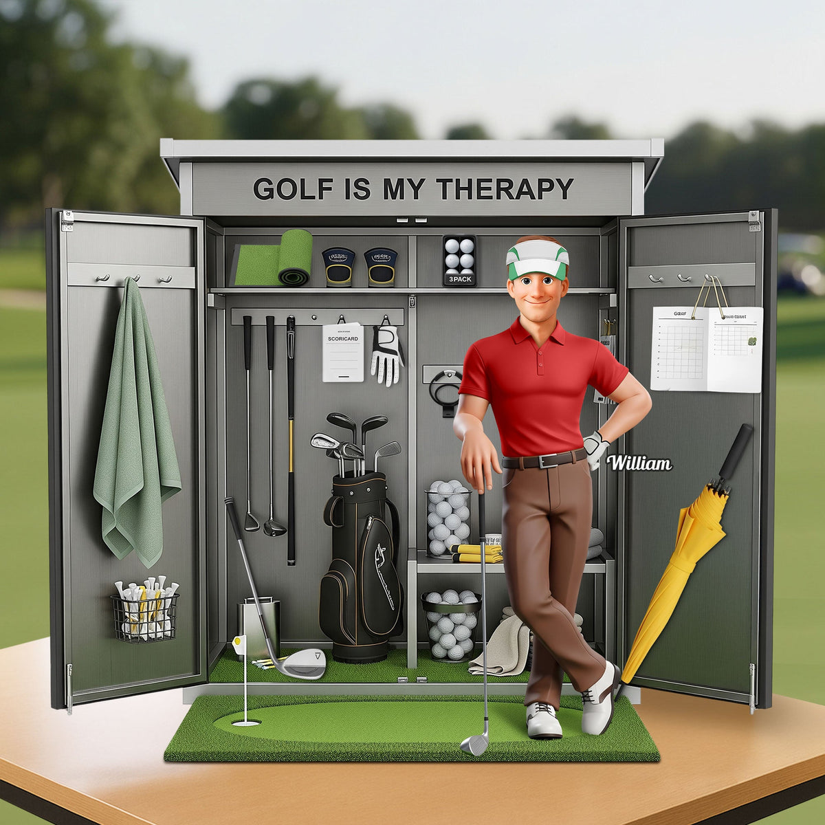 Golf Plaque - Personalized Gifts For Golf Lovers 05ohti160625-Homacus