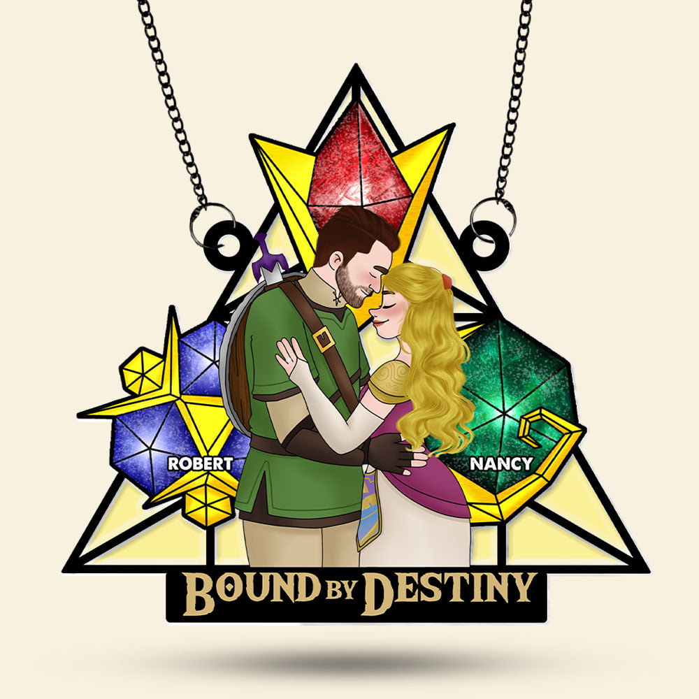 Couple Suncatcher Ornaments - Personalized Gifts 03ohti110225hg-Homacus