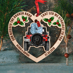 Personalized Gifts For Couple Christmas Ornament 02ACTI300922TM-Homacus