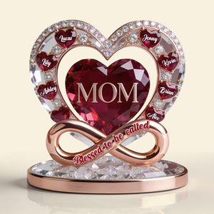 Blessed To Be Called Mom Acrylic Plaque Personalized Gifts For Mom 02PGTI150426-Homacus