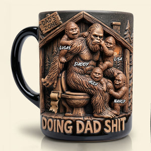 Dad's Rare Personal Space Fun Magic Mug - Personalized Gifts For Dads 01QHTI070526-Homacus