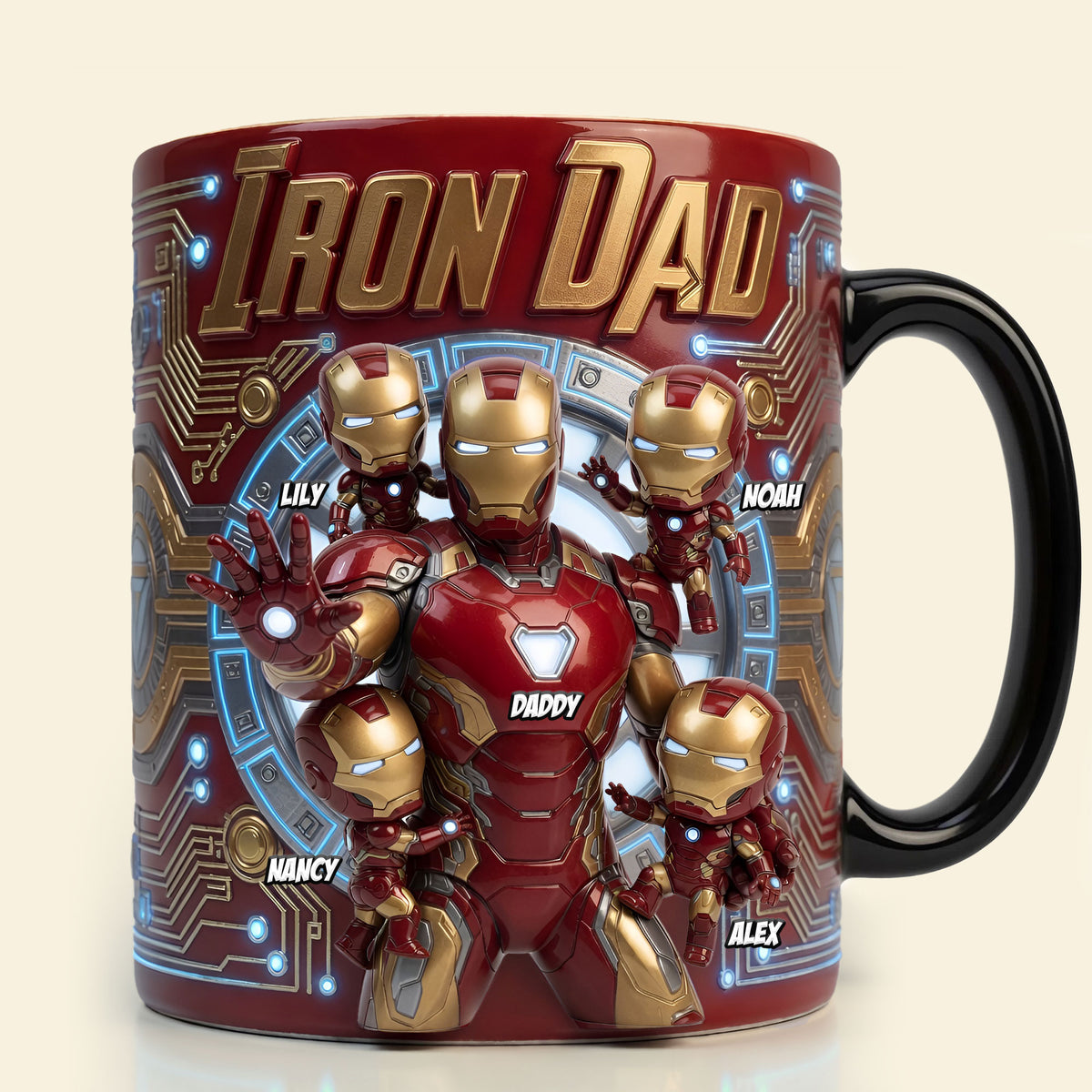 Happy Father's Day Magic Coffee Mug - Personalized Gifts For Father 03tyti280426-Homacus