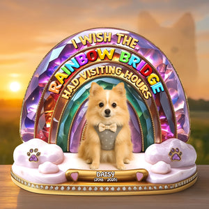 Memorial Dog Plaque - Custom Photo Gifts For Dog Lovers 04tgti060525-Homacus
