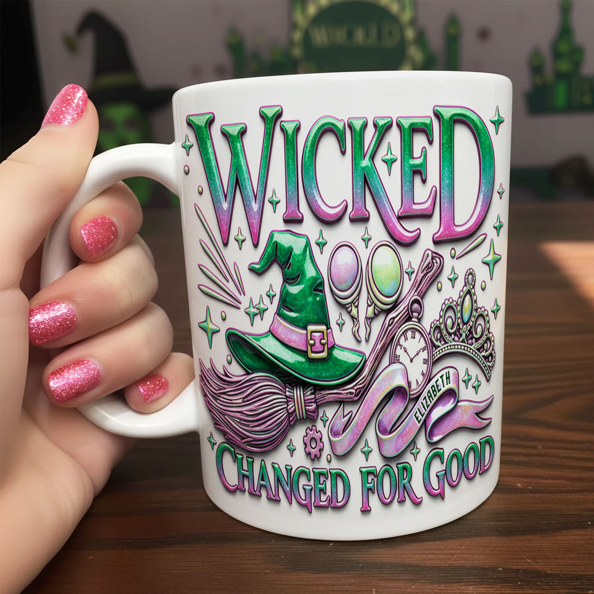 Changed By Magic Coffee Mug - Personalized Gifts For Witch Lovers 01PATI251125-Homacus