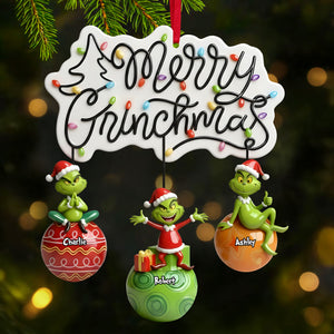 Playfull Hanging Together Ornament, Personalized Christmas Gifts For Family & Friends 02qhti081025-Homacus