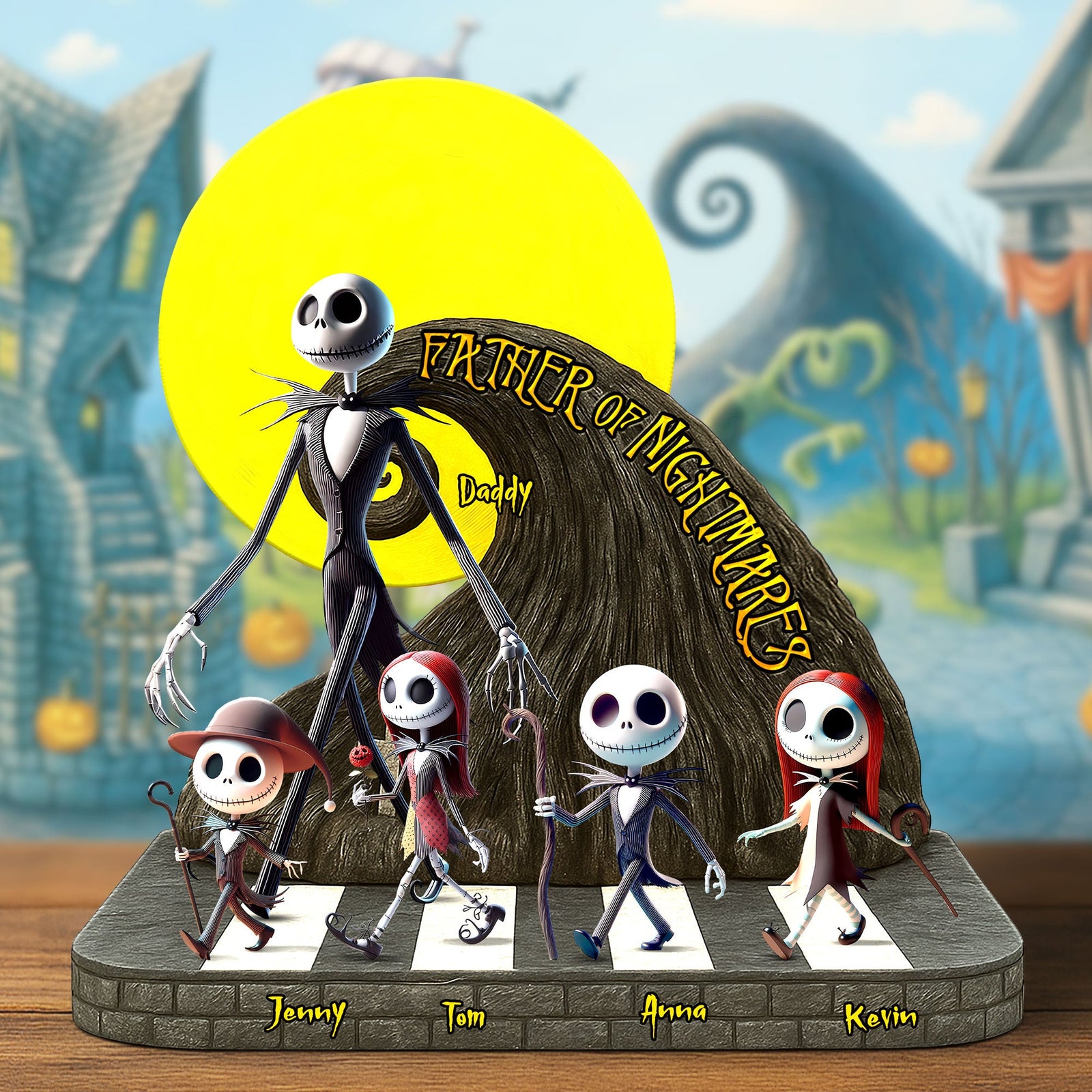 Nightmare Dad Plaque - Personalized Gifts For Dad 01ohti020525-Homacus