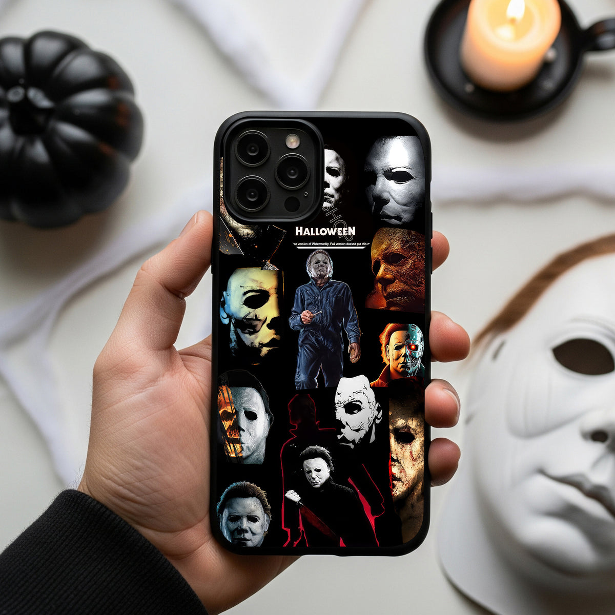 Creepy Slasher Horror Phone Case - Gift For Horror Fans 96laxx180725-Homacus