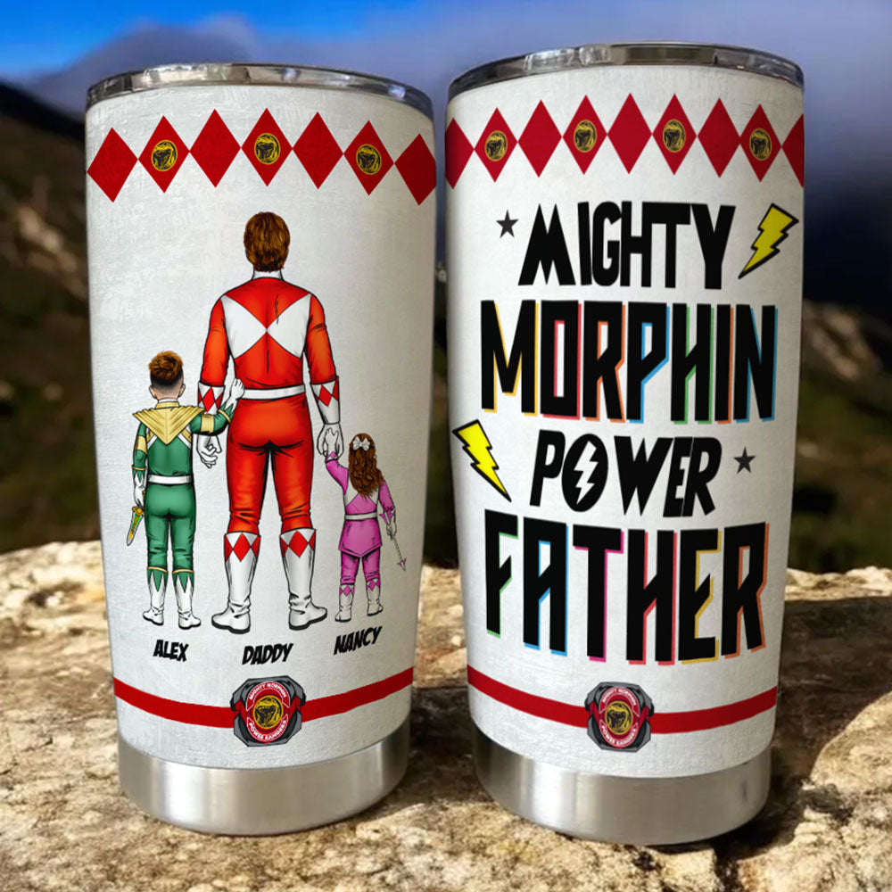 Power Father Tumbler - Personalized Gifts For Dad 01huti170525-Homacus