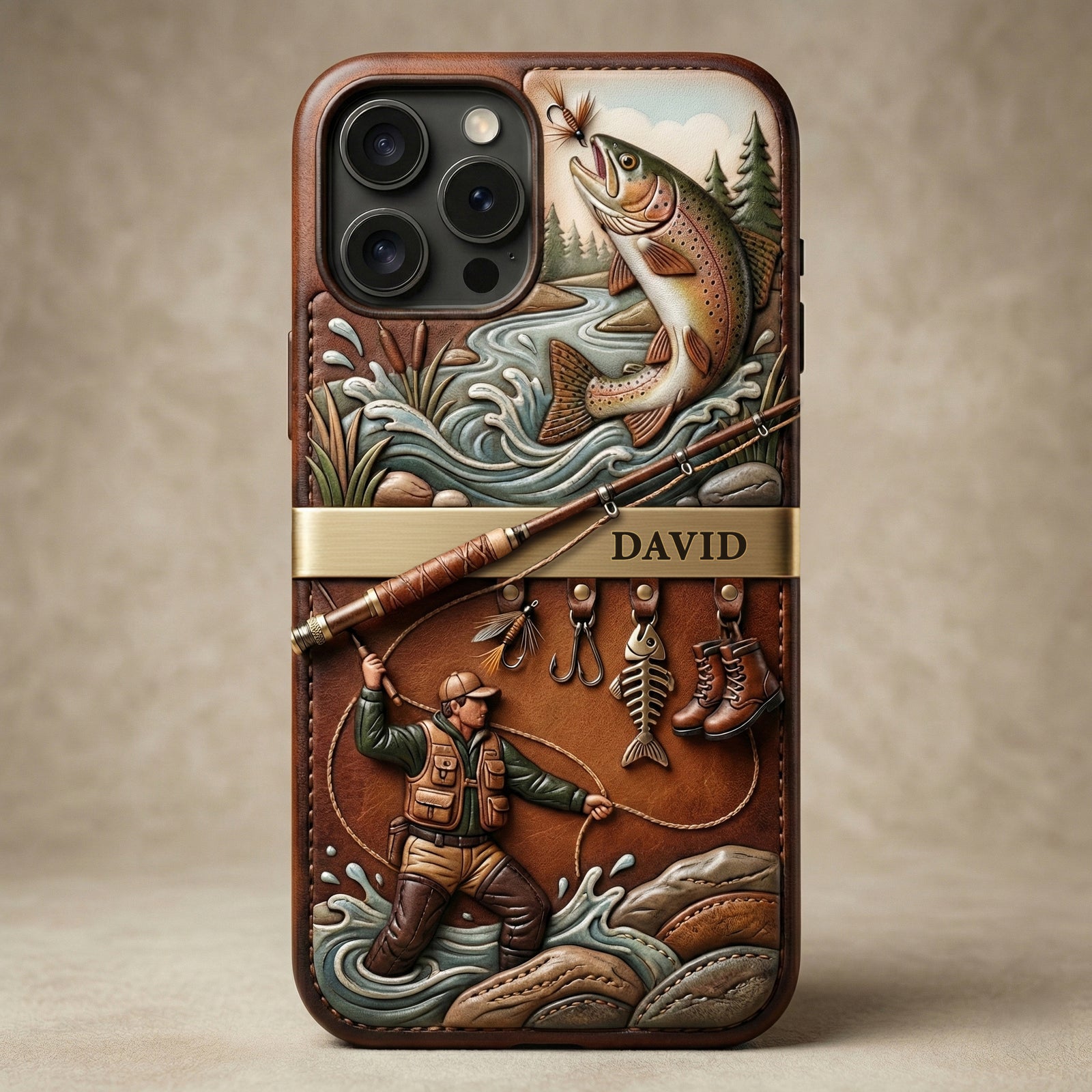 Fishing Phone Case - Personalized Gifts For Fishing Lovers 03pati030226-Homacus