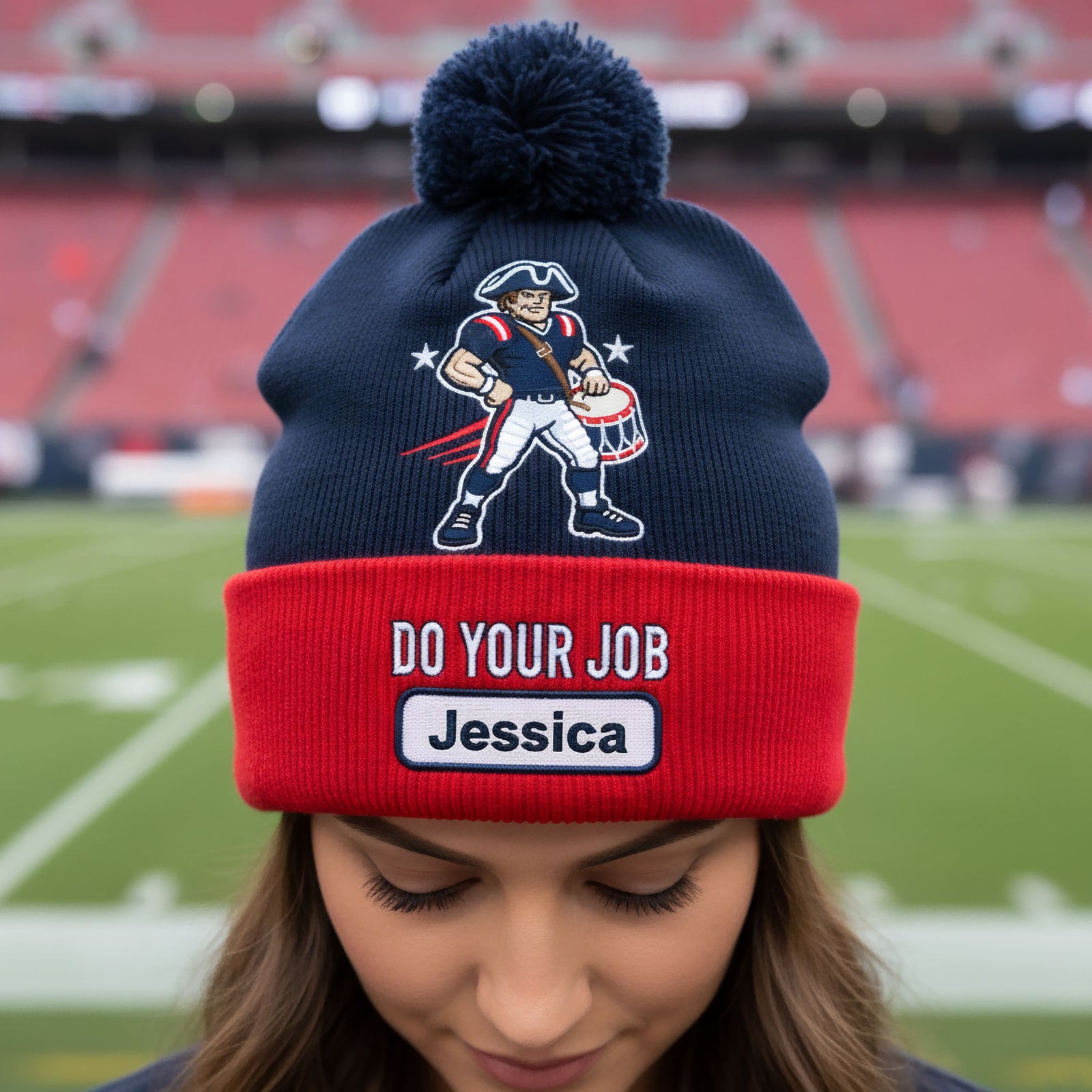 Mascot Bobble Beanie Hat - Personalized Gifts For Sport Lovers 03hyti021025-Homacus