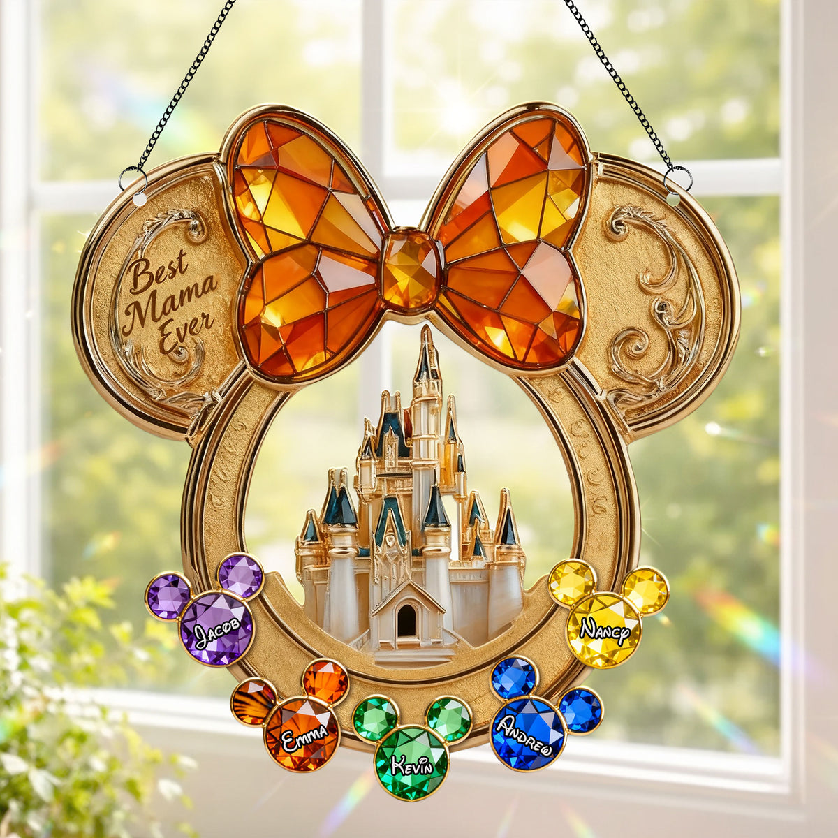 Lovely Suncatcher - Personalized Gifts For Grandma and Mother 04toti100226-Homacus