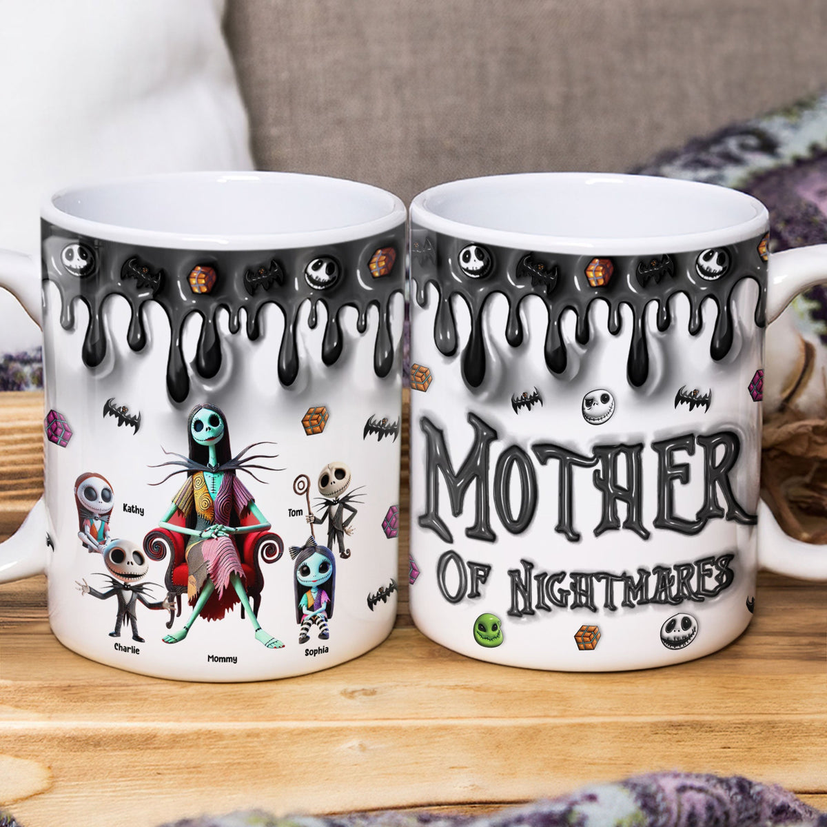 Mother Of Little Chaos Mug - Personalized Christmas Gifts For Mom 02ohti170225-Homacus