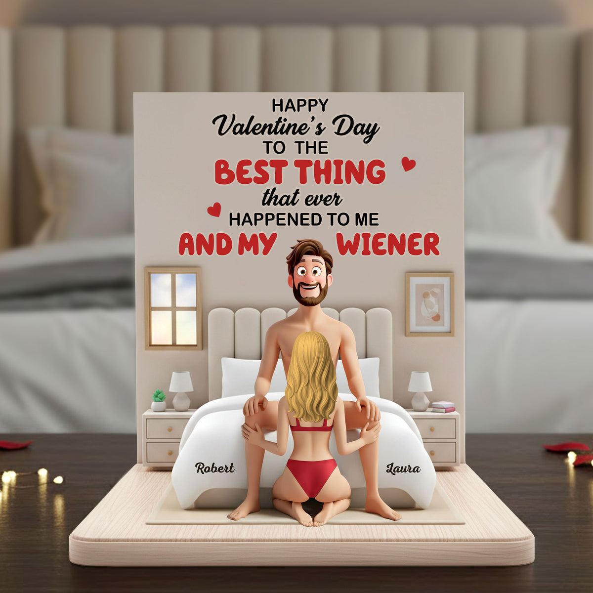 Couple The Best Thing Acrylic Plaque - Personalized Gifts For Couple 03kiti121225-Homacus