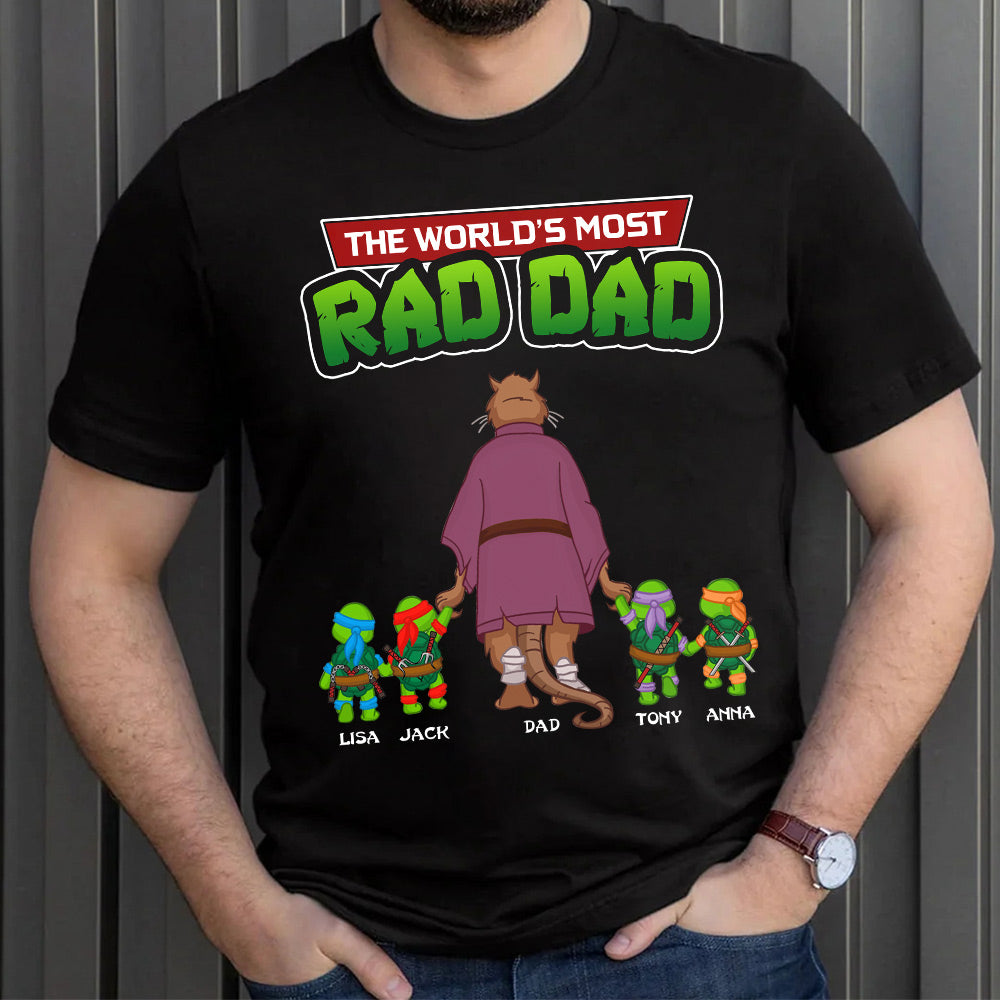 Personalized Gifts For Dad Shirt Most Rad Dad 03HUTI250523-Homacus