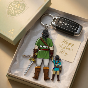 Epic Adventure Dad Keychain - Personalized Gifts For Dad 03qhhu080526-Homacus