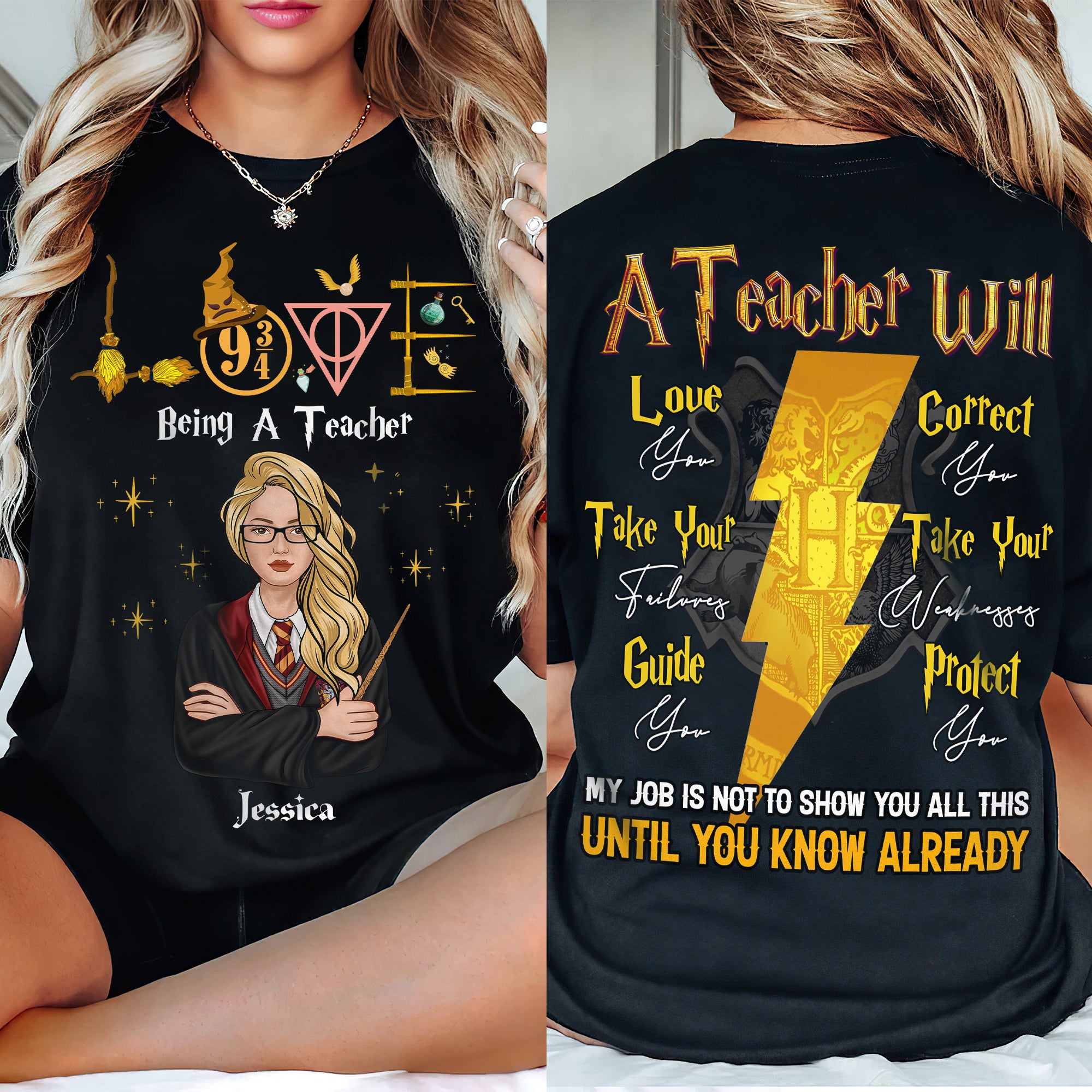 Personalized Gifts For Teacher Shirt 04ohti250624tm-Homacus
