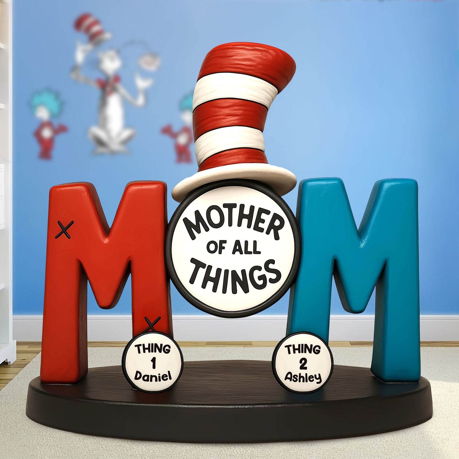 Things Mom Plaque - Personalized Gifts For Mom 03nati180425-Homacus