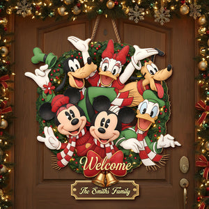 Adorable Characters Wooden Sign - Personalized Gifts For Family 06HYTI061125-Homacus