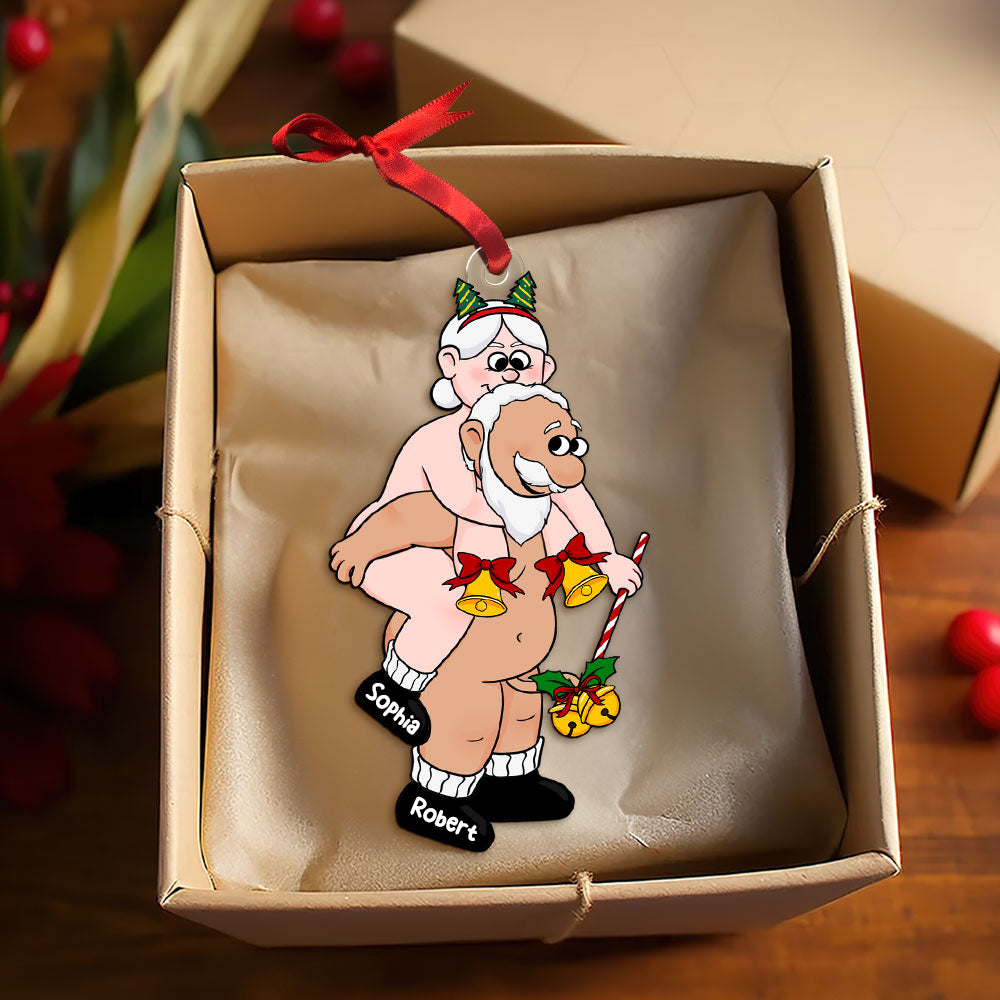 Personalized Christmas Gift For Couple Ornament 04ACTI041124PA-Homacus