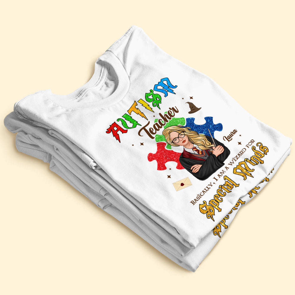 Personalized Gifts For Autism Teacher Shirt 04ohti270225-Homacus