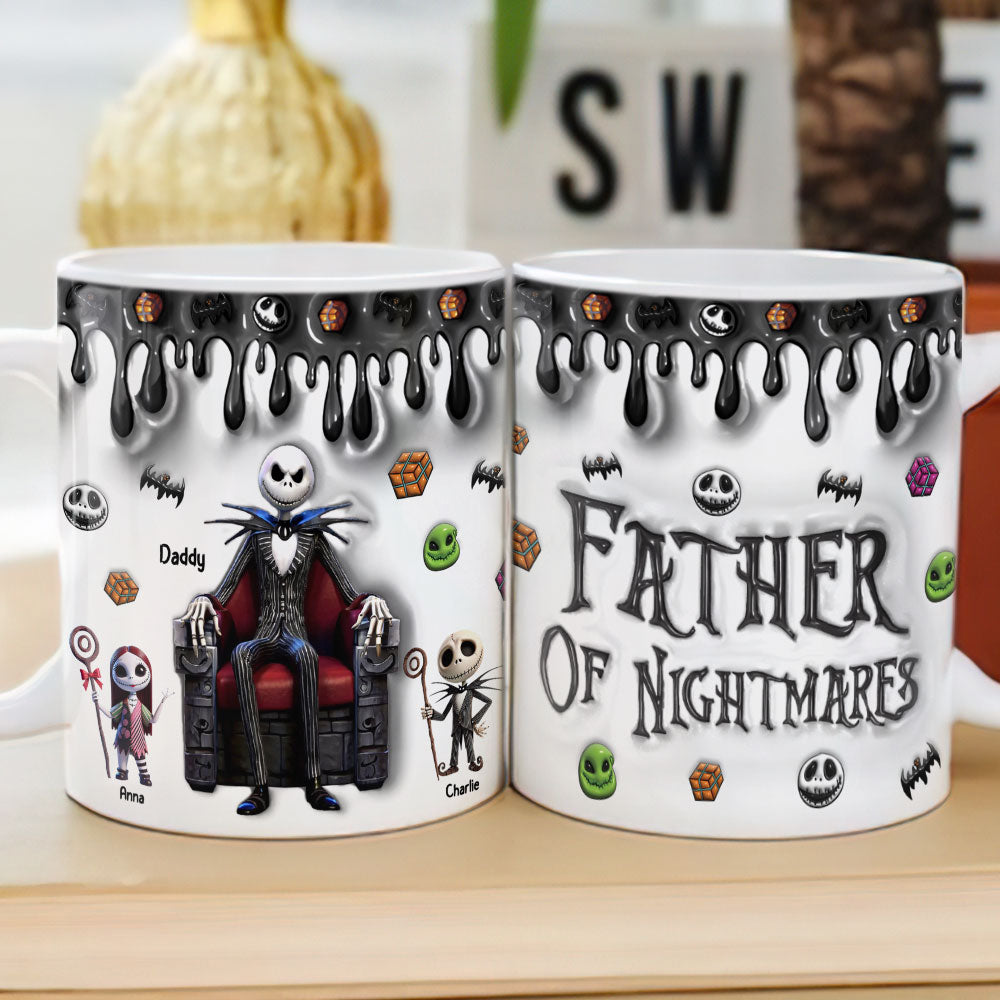 Nightmare Dad Coffee Mug - Personalized Gifts For Dad 03ohti240425-Homacus